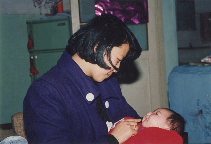 2 .1992年12月女兒出生，湖北黃岡 黃鵬.JPG